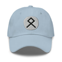 Othala Rune Hat Viking Heritage Symbol Norse Embroidered Dad Cap Gothic Black Metal embroidered dad hat, product image 8