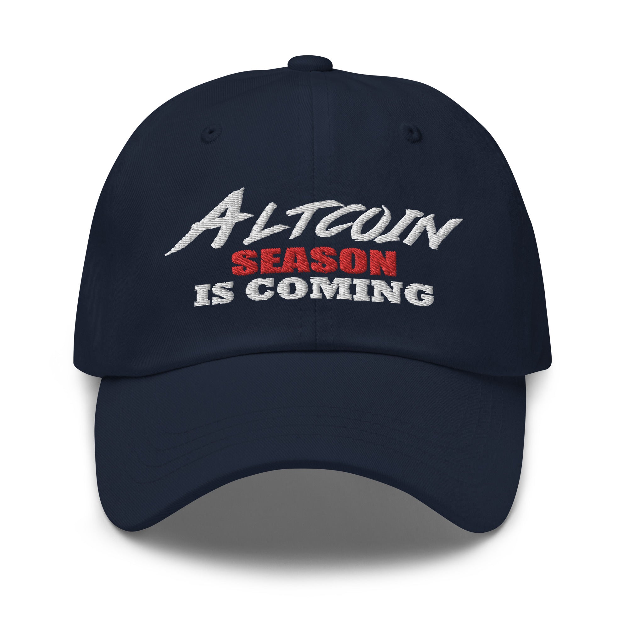 Altcoin Season Is Coming Crypto Bull Run Baseball Cap Dad hat