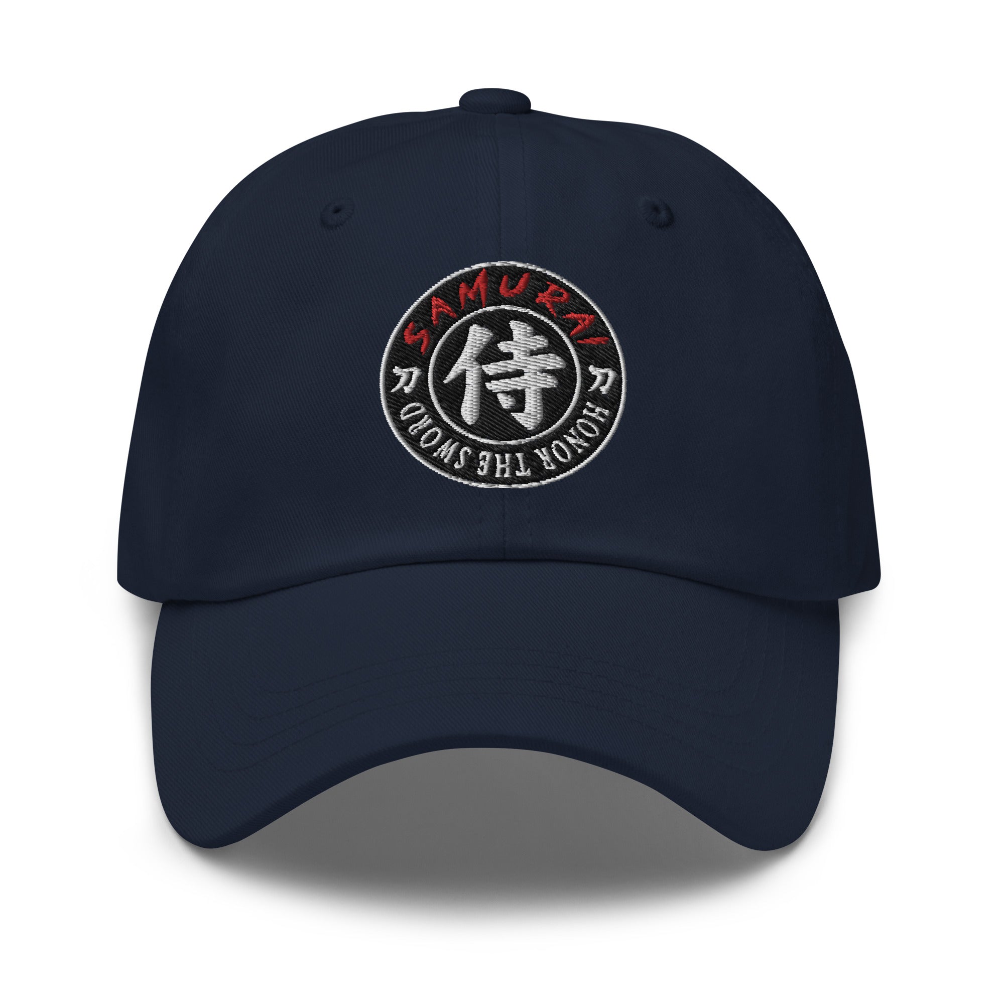 Samurai Honor the Sword Japanese Kanji Symbol Baseball Cap Dad hat