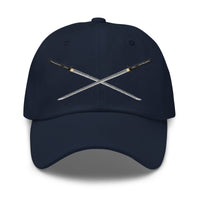 Dual Samurai Swords Anime Warrior embroidered dad hat, product image 5
