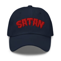 Satan Blood Drip embroidered dad hat, product image 4
