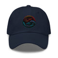 Yin Yang Dragon embroidered dad hat, product image 4