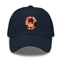 Samurai Warrior embroidered dad hat, product image 4