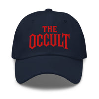 The Occult Red Supernatural embroidered dad hat, product image 4
