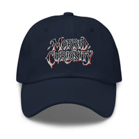 Morbid Curiosity embroidered dad hat, product image 4