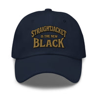 Straightjacket Is the New Black embroidered dad hat, product image 4