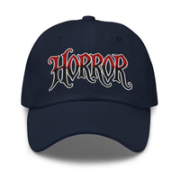 HORROR embroidered dad hat, product image 4