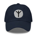 Algiz Rune Hat Viking Protection Symbol Norse Embroidered Dad Cap Gothic Renaissance Fair embroidered dad hat, product image 4