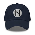 Hagalaz Rune Hat Viking Chaos Change Symbol Norse Embroidered Dad Cap Gothic Black Metal embroidered dad hat, product image 4