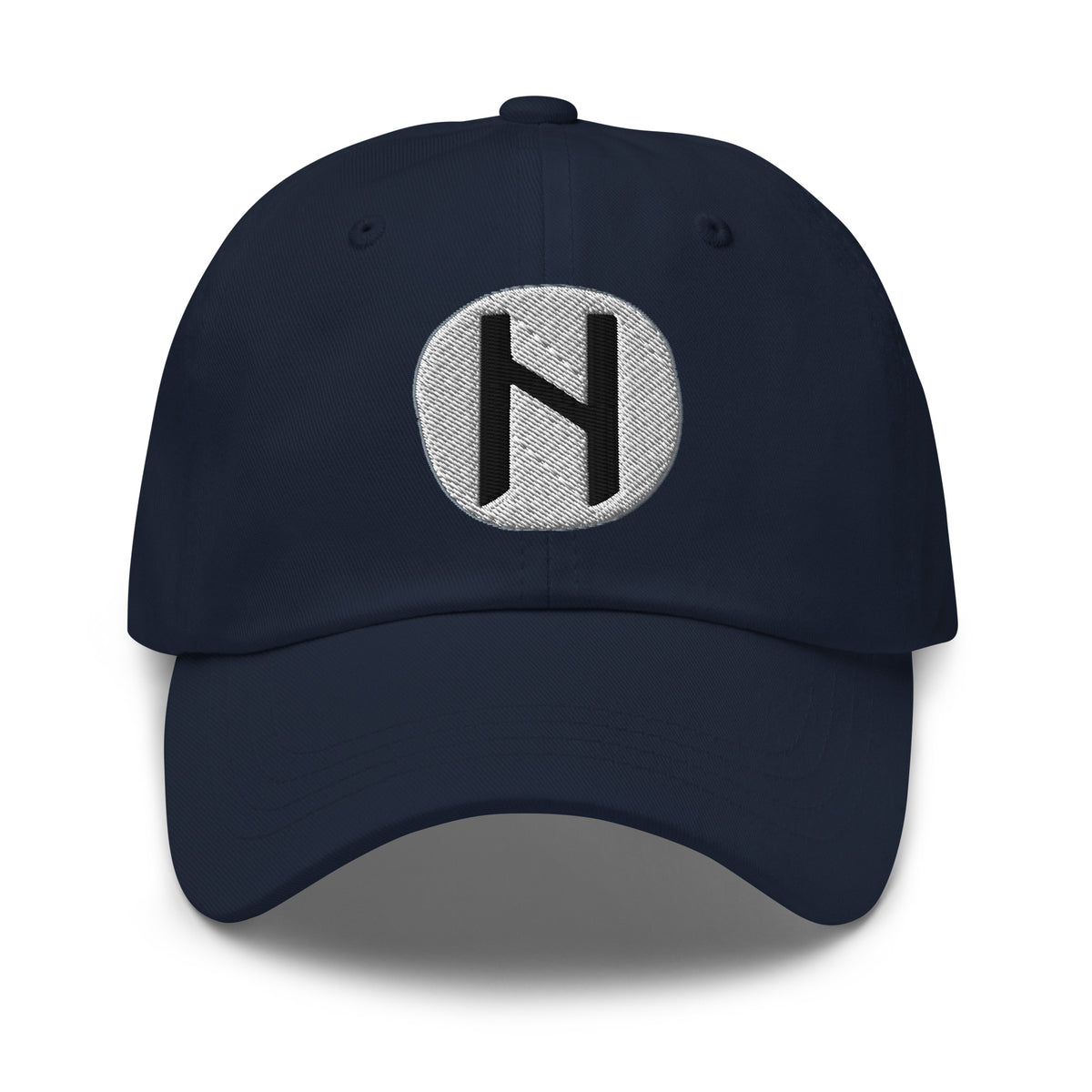 Hagalaz Rune Hat Viking Chaos Change Symbol Norse Embroidered Dad Cap Gothic Black Metal embroidered dad hat, product image 4