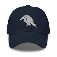 Raven embroidered dad hat, product image 5