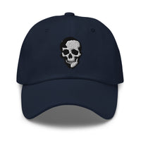 Skull embroidered dad hat, product image 5