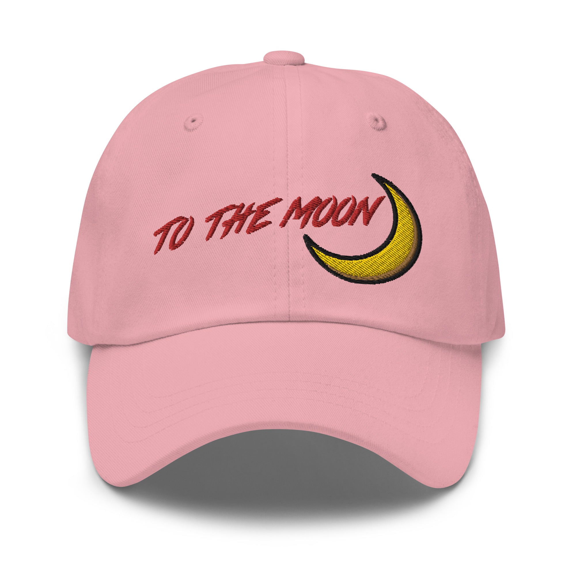 To The Moon Crypto Tokens Coins NFT Baseball Cap Dad Hat