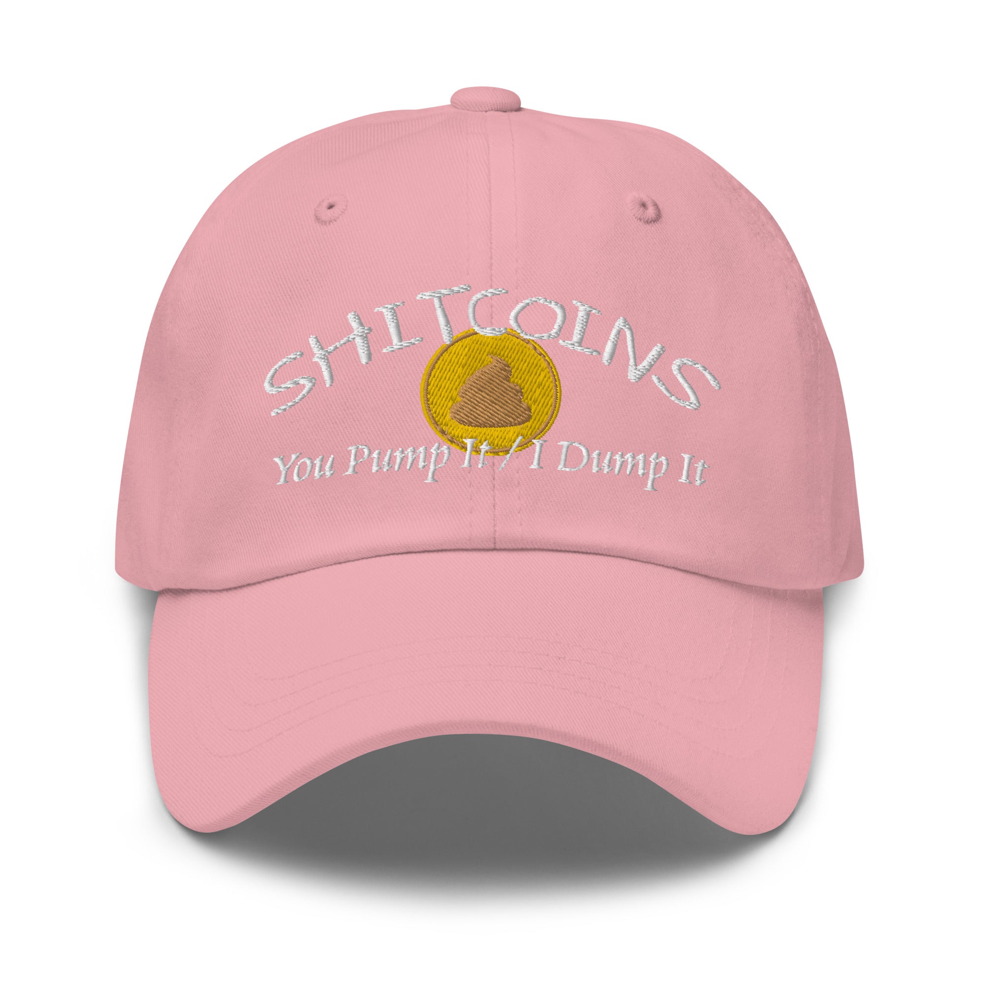 Shitcoins Pump and Dump Meme Coins Tokens Crypto Baseball Cap Dad hat