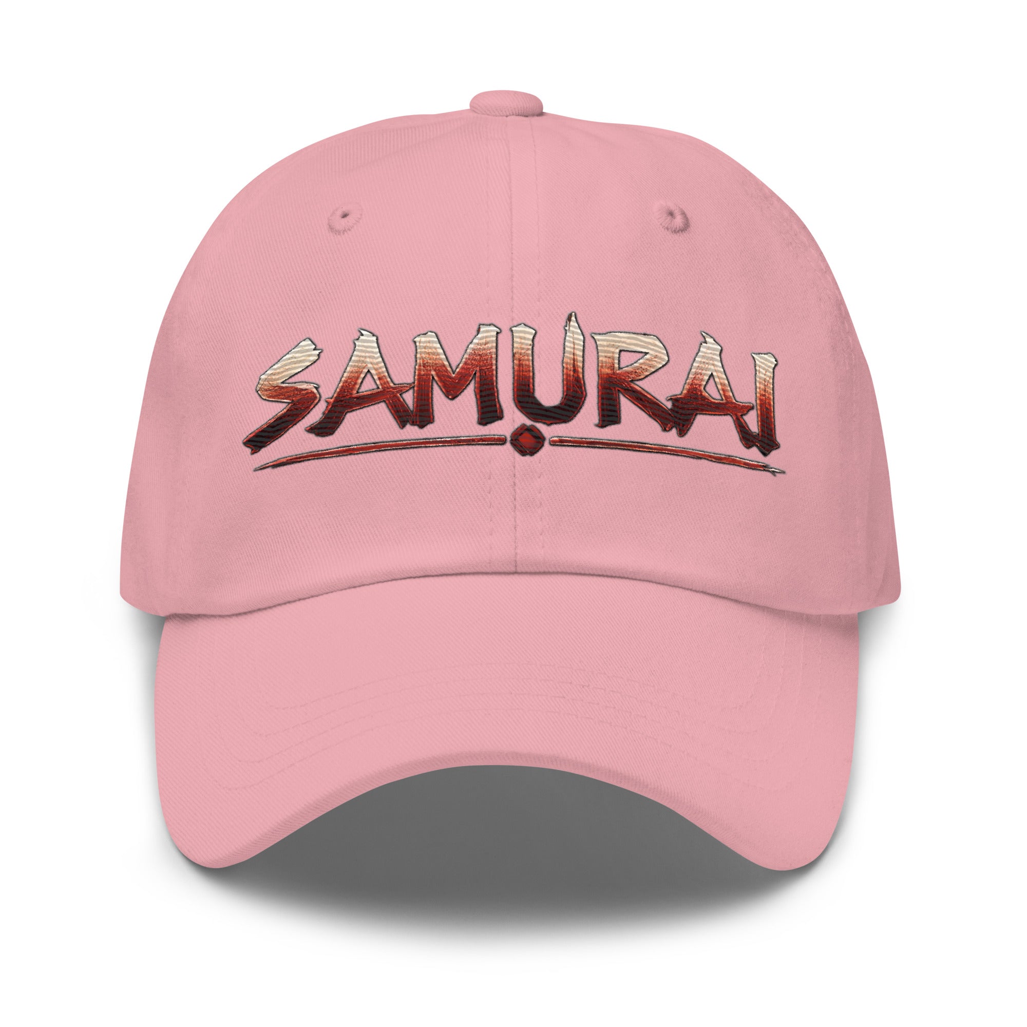 Anime Samurai Warrior Embroidered Baseball Cap Dad hat