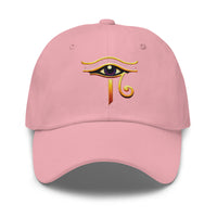 Sun God Eye of Ra Egyptian Occult embroidered dad hat, product image 8