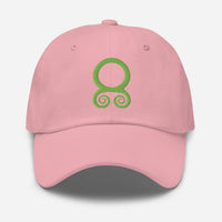 Green Viking Troll Cross Norse embroidered dad hat, product image 8