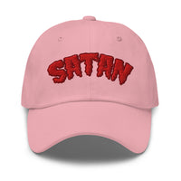 Satan Blood Drip embroidered dad hat, product image 8