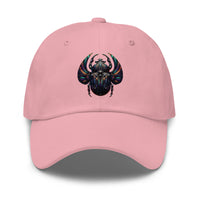 Mechanical Scarab Beetle embroidered dad hat, product image 8