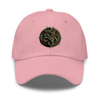 Ouroboros Snake embroidered dad hat, product image 7