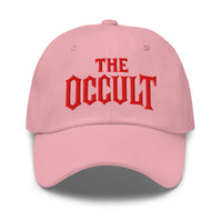 The Occult Red Supernatural embroidered dad hat, product image 7
