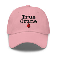 True Crime Blood Drop embroidered dad hat, product image 7