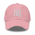 Japanese Kanji Darkness Cap 闇 – White Embroidered Anime Symbol embroidered dad hat, product image 8