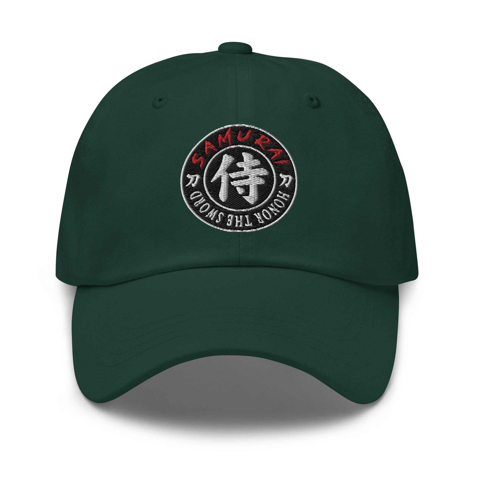 Samurai Honor the Sword Japanese Kanji Symbol Baseball Cap Dad hat