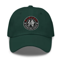 Samurai Honor the Sword Japanese Kanji Symbol embroidered dad hat, product image 4