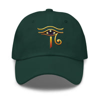Sun God Eye of Ra Egyptian Occult embroidered dad hat, product image 6