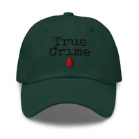 True Crime Blood Drop embroidered dad hat, product image 6