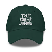 True Crime Junkie embroidered dad hat, product image 5