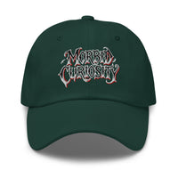 Morbid Curiosity embroidered dad hat, product image 5