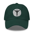 Algiz Rune Hat Viking Protection Symbol Norse Embroidered Dad Cap Gothic Renaissance Fair embroidered dad hat, product image 5
