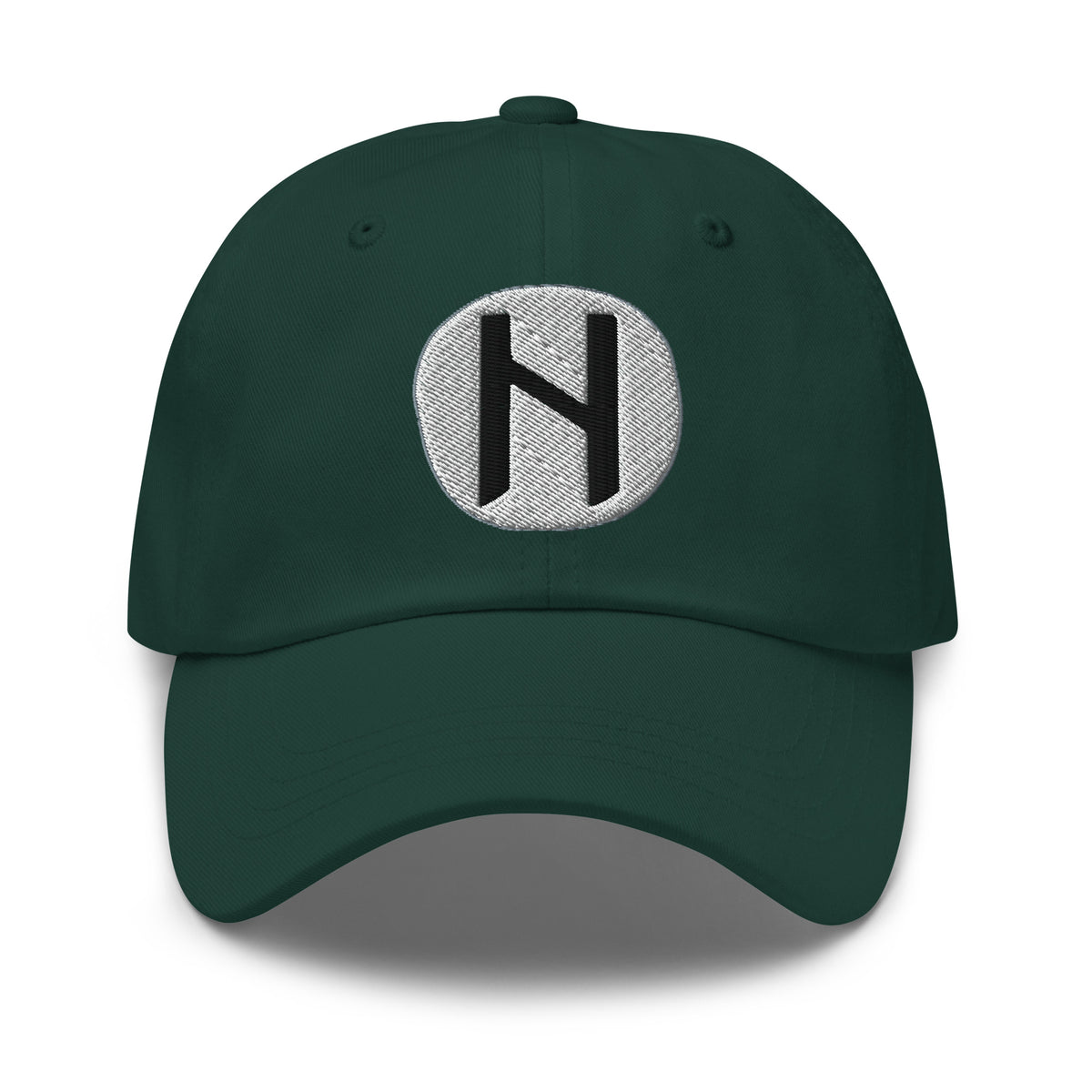 Hagalaz Rune Hat Viking Chaos Change Symbol Norse Embroidered Dad Cap Gothic Black Metal embroidered dad hat, product image 5