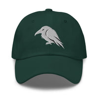 Raven embroidered dad hat, product image 7