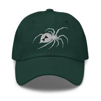 Black Widow Spider embroidered dad hat, product image 7