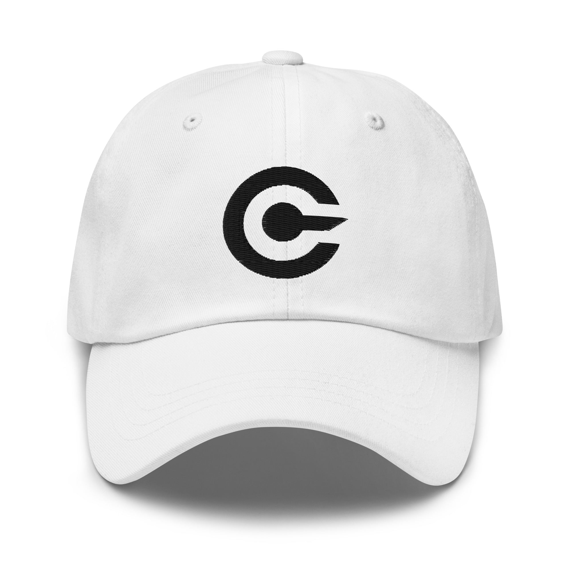 Black Cryptocurrency Symbol Digital Asset Money Baseball Cap Dad hat