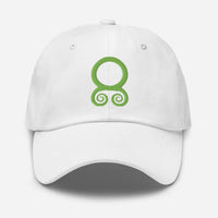 Green Viking Troll Cross Norse embroidered dad hat, product image 10