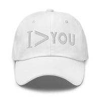 I Am Greater > Than You Sarcastic embroidered dad hat, product image 10