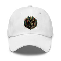 Ouroboros Snake embroidered dad hat, product image 9