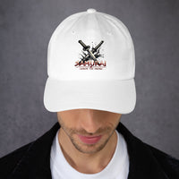 Katana Splash embroidered dad hat, product image 3