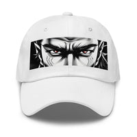 Anime Eyes Samurai Hat – Gothic Manga embroidered dad hat, product image 9