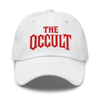 The Occult Red Supernatural embroidered dad hat, product image 9