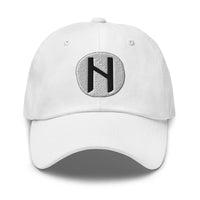 Hagalaz Rune Hat Viking Chaos Change Symbol Norse Embroidered Dad Cap Gothic Black Metal embroidered dad hat, product image 9