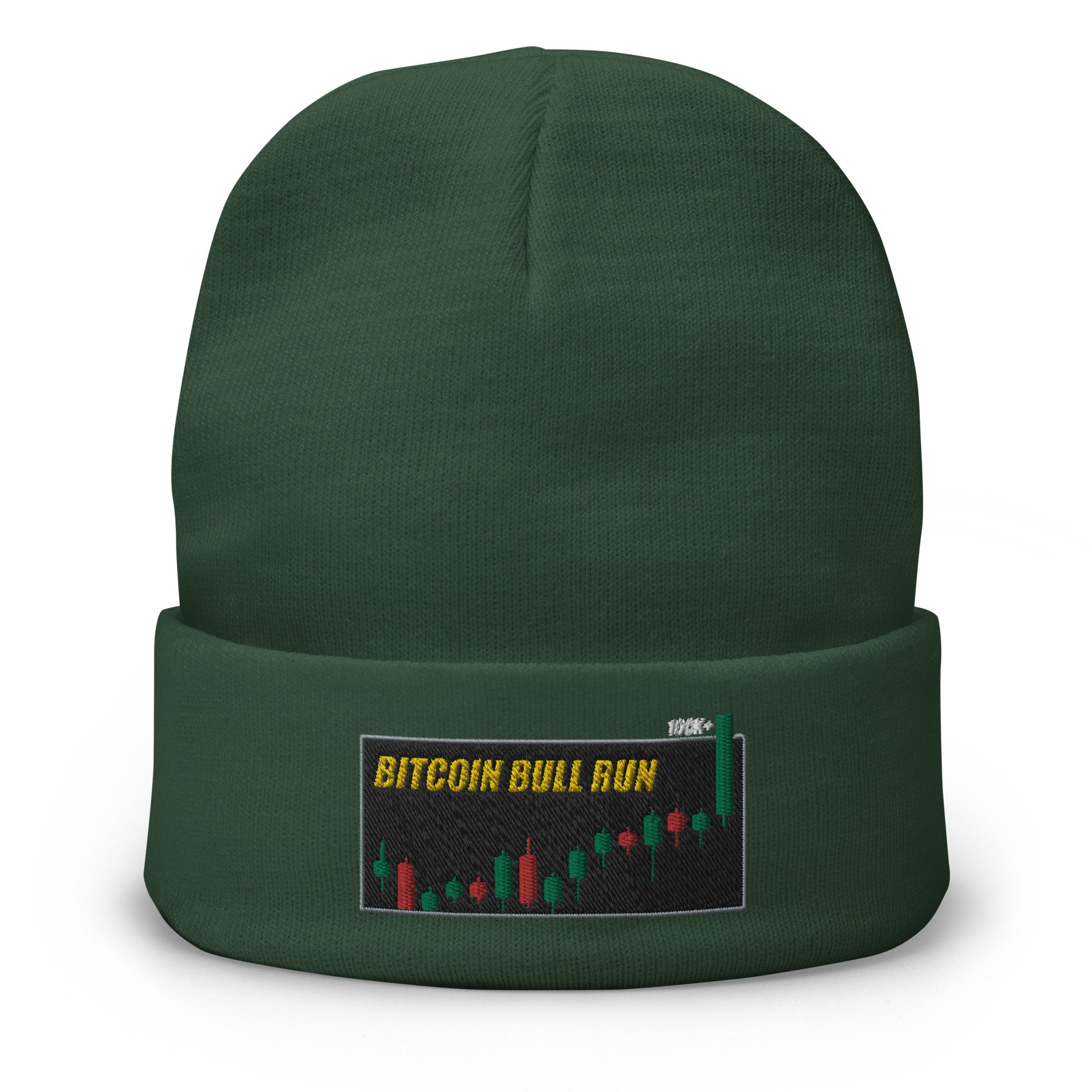 Bitcoin Bull Run Crypto Season 2024 / 25 Embroidered Cuff Beanie Cap