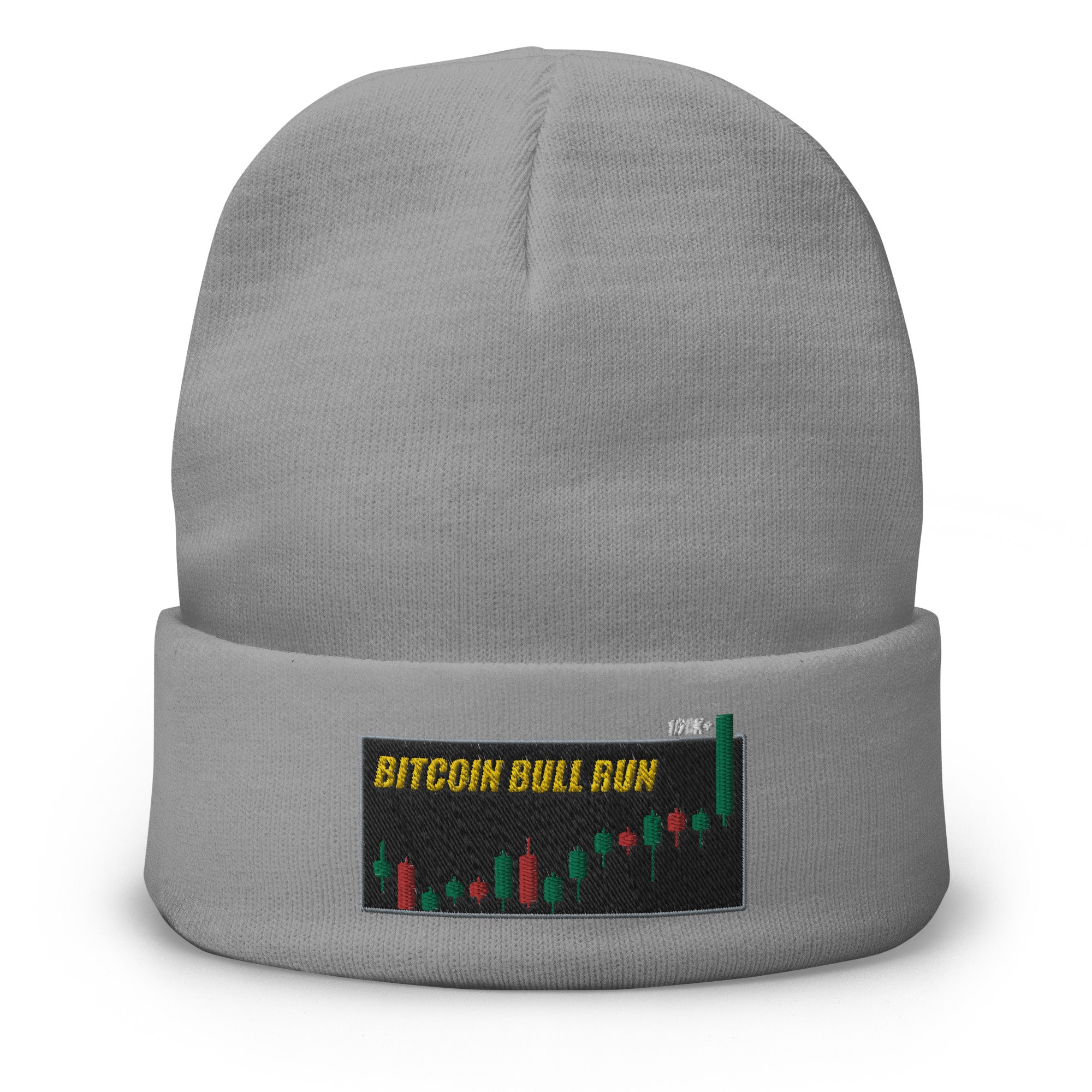 Bitcoin Bull Run Crypto Season 2024 / 25 Embroidered Cuff Beanie Cap