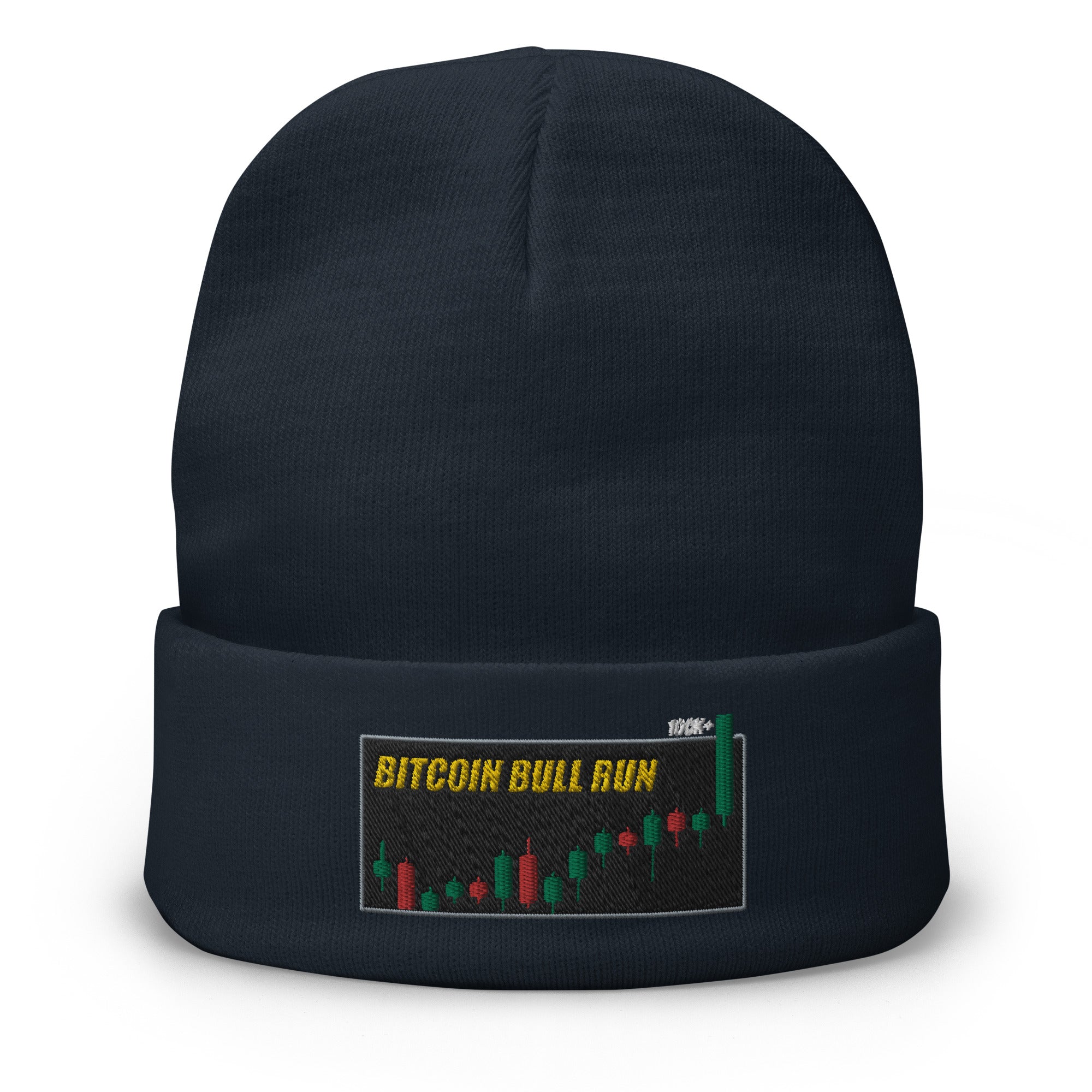 Bitcoin Bull Run Crypto Season 2024 / 25 Embroidered Cuff Beanie Cap
