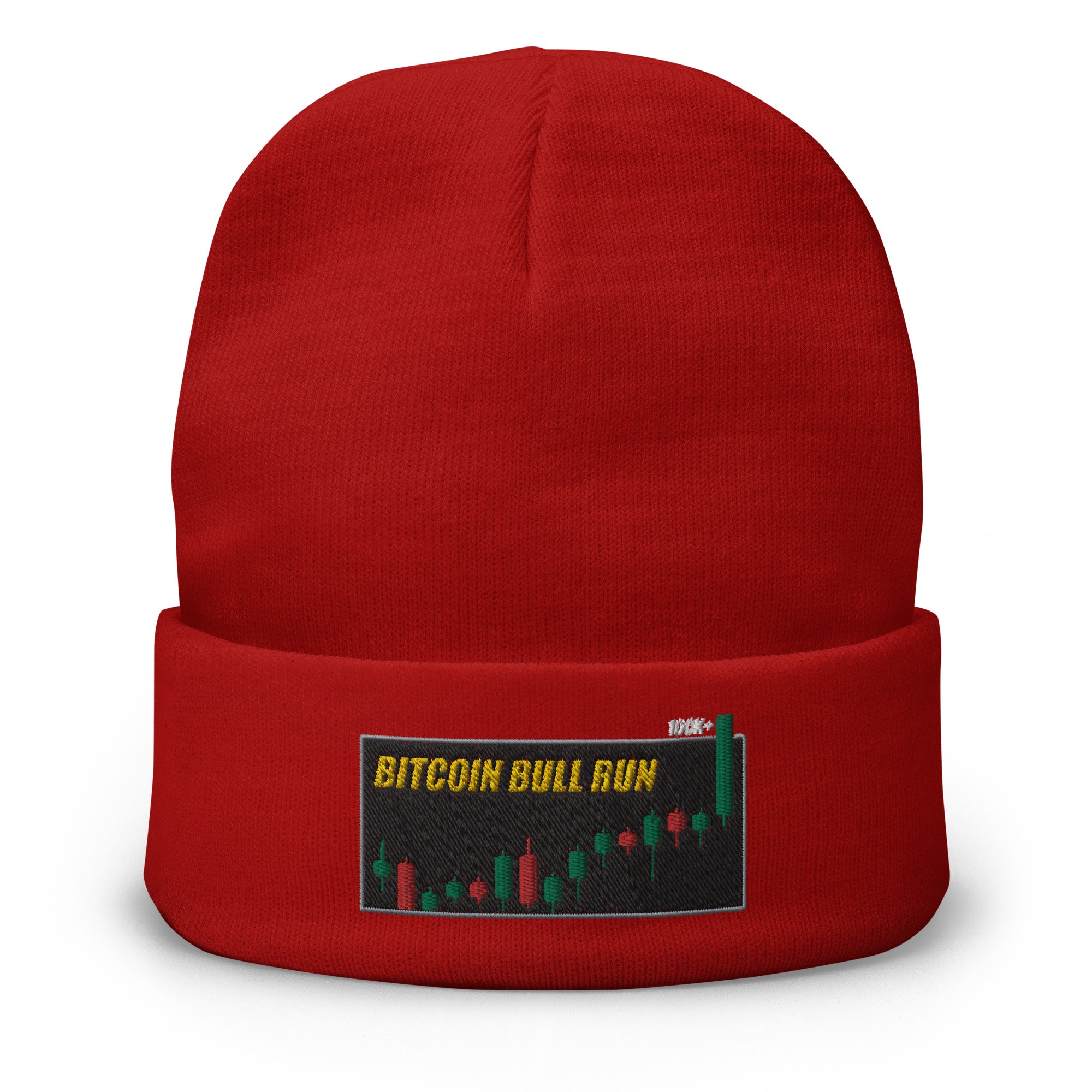 Bitcoin Bull Run Crypto Season 2024 / 25 Embroidered Cuff Beanie Cap