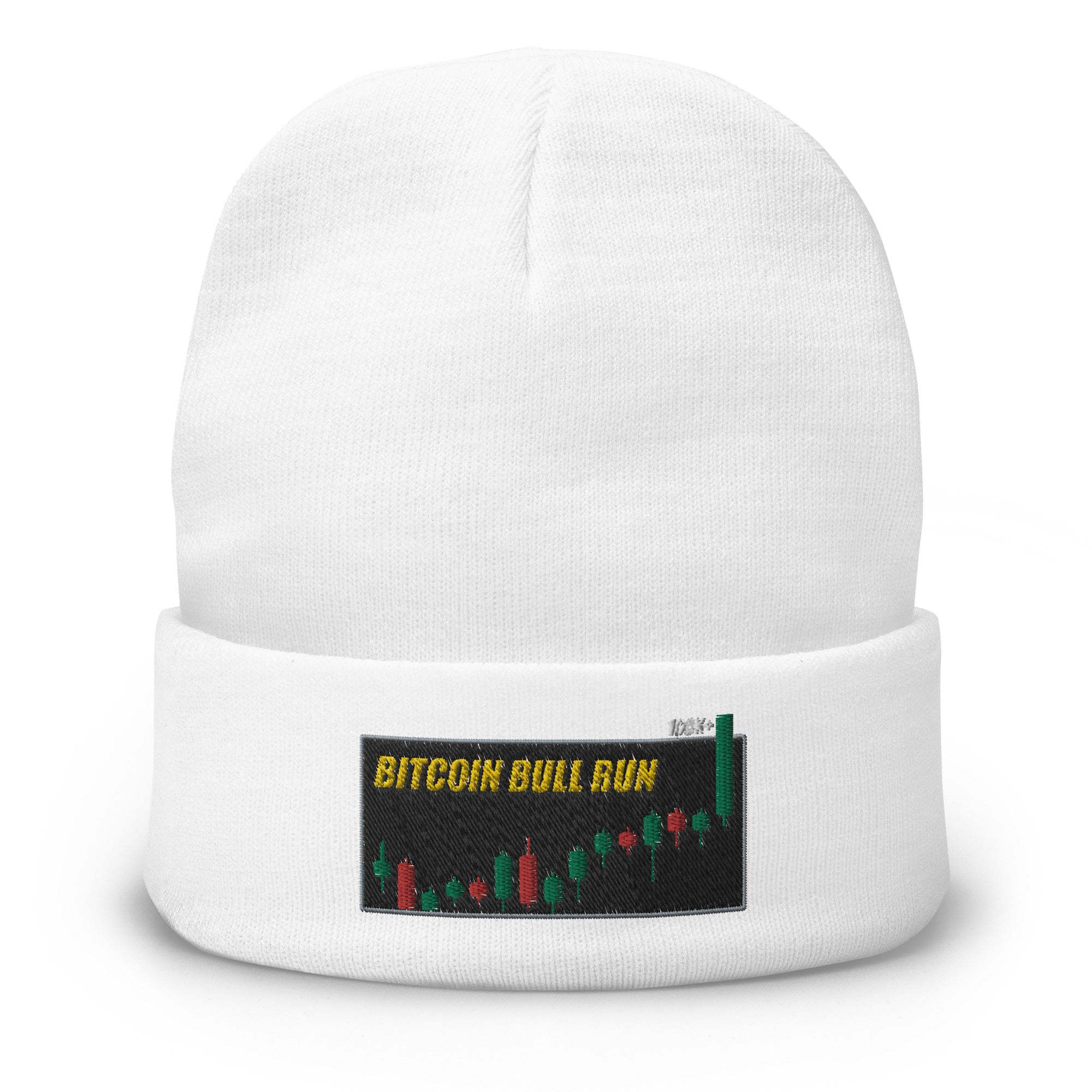 Bitcoin Bull Run Crypto Season 2024 / 25 Embroidered Cuff Beanie Cap